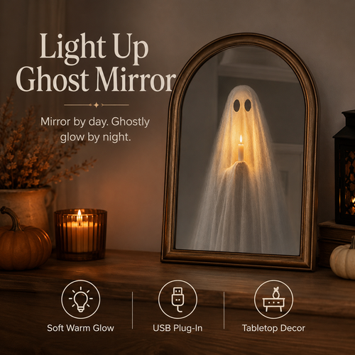 2026 Halloween Hologram Ghost Mirror