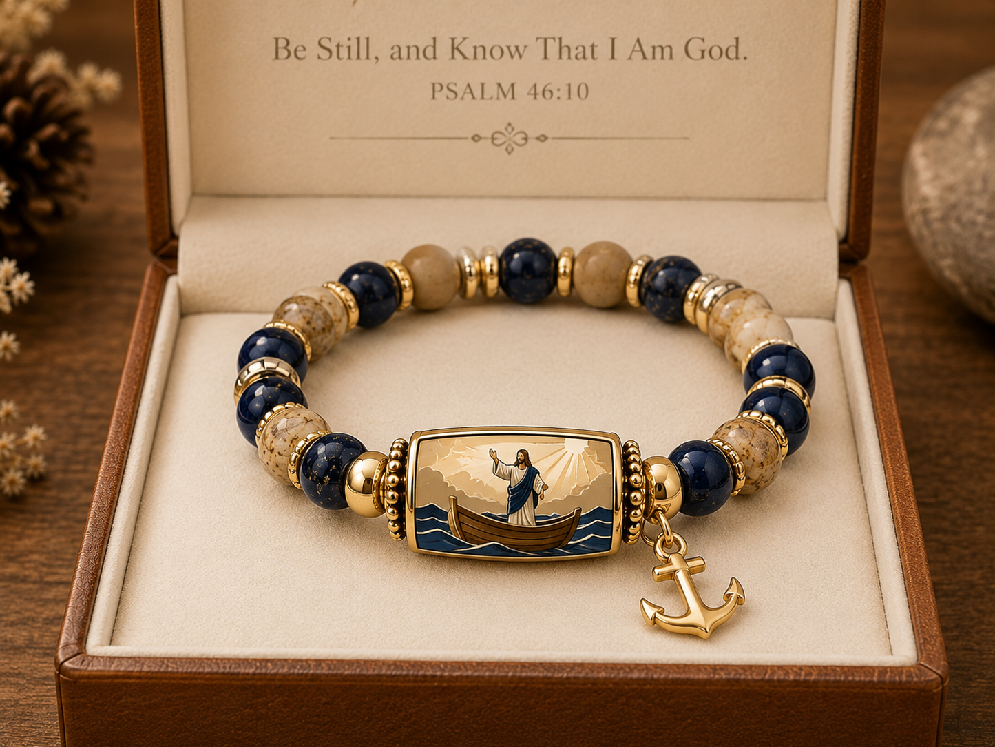 Six Biblical Stories of Faith, Hope & Redemption Crystal Bracelet