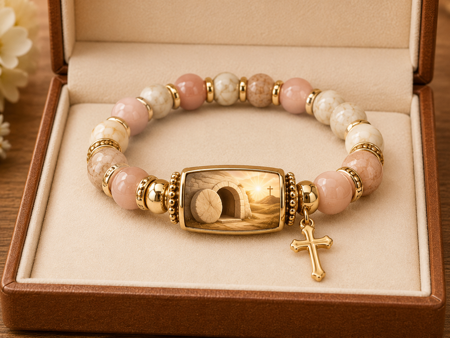 Six Biblical Stories of Faith, Hope & Redemption Crystal Bracelet