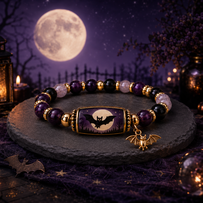 Midnight Mischief Crystal Bracelet