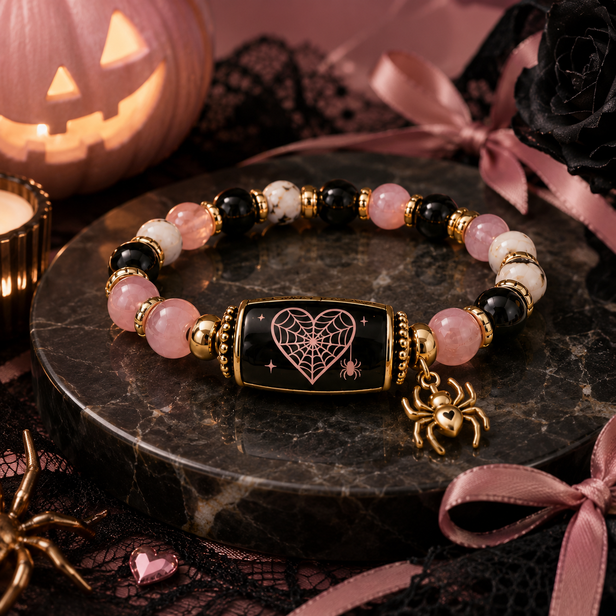 Midnight Mischief Crystal Bracelet