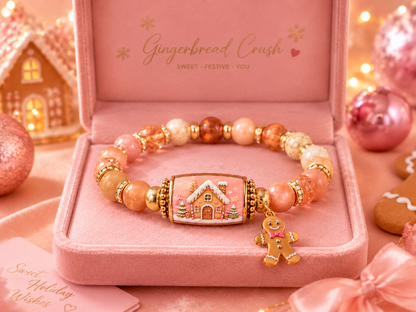 Candy Glow Christmas Crystal Bracelet