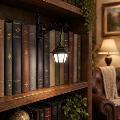 Library Lantern-Decorative Bookshelf Lighting
