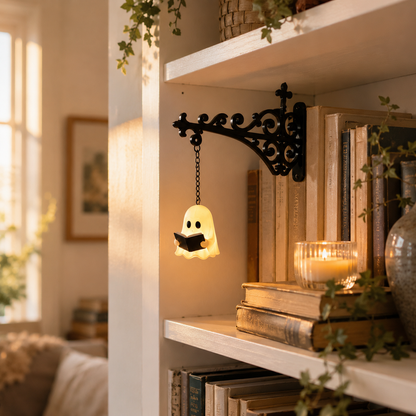 👻📚Ghost Bookshelf Lantern