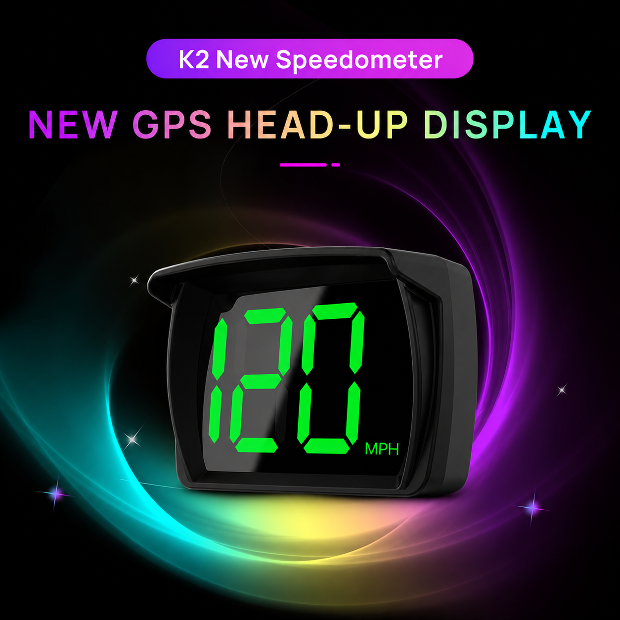 💥LAST DAY SALE 49% OFF💥-GPS Digital Speedometer for Car MPH, USB Connect Plug and Play for Car Truck Motor SUV All Vehicles