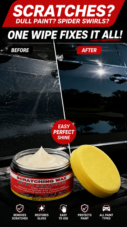 🔥Ultimate Car Scratch Remover Wax
