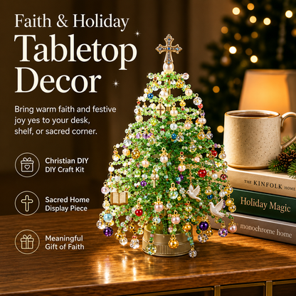 🎄 DIY Beaded Christmas Tree Kit – Create Your Own Sparkling Holiday Decoration - Limited Time 50% OFF