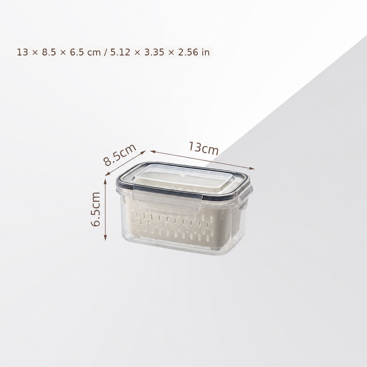 🍓 Refrigerator Food Storage Containers – Keep Fruits Fresh