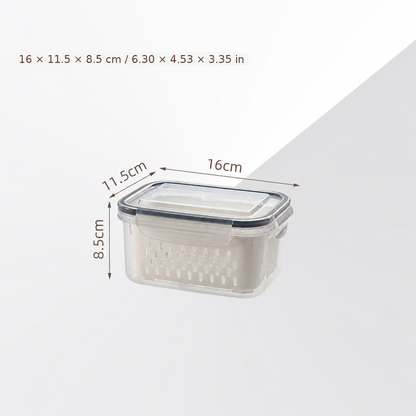 🍓 Refrigerator Food Storage Containers – Keep Fruits Fresh