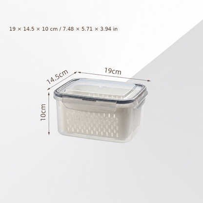 🍓 Refrigerator Food Storage Containers – Keep Fruits Fresh