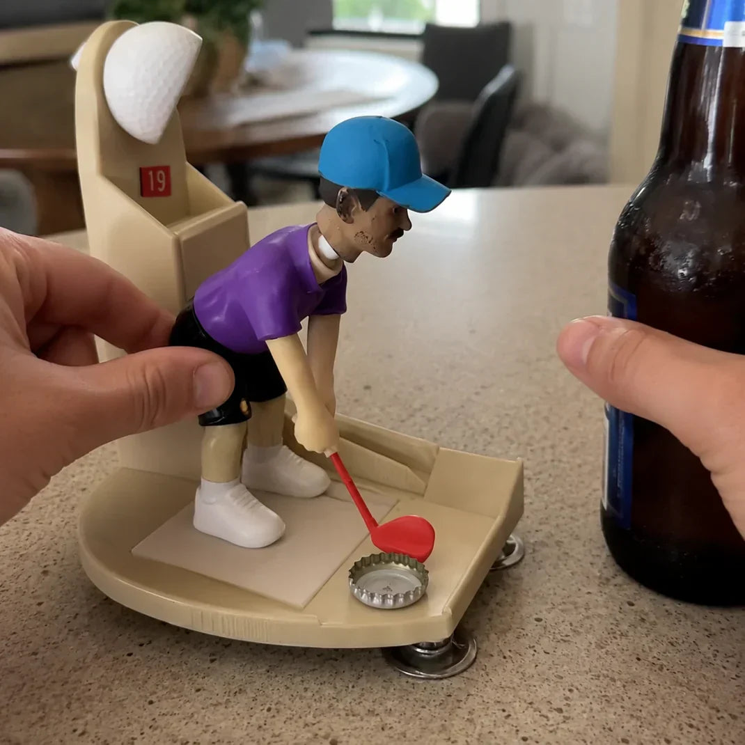 ⛳Tyiiplus™ BottleGolf - Funny Golf Swing Bottle Opener
