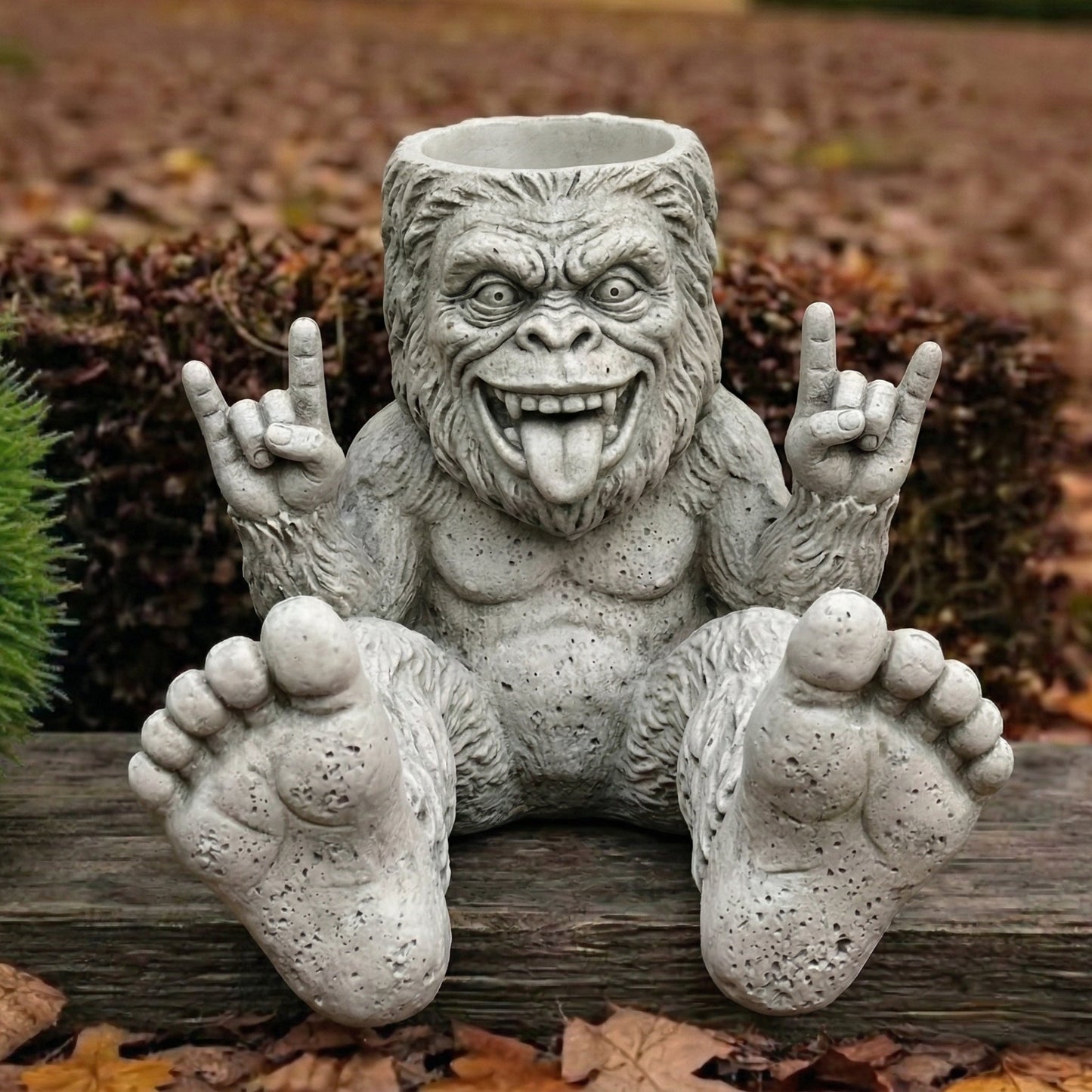 🦶 Bigfoot Rock On: Rebel Garden Planter – Wild & Free 🌿