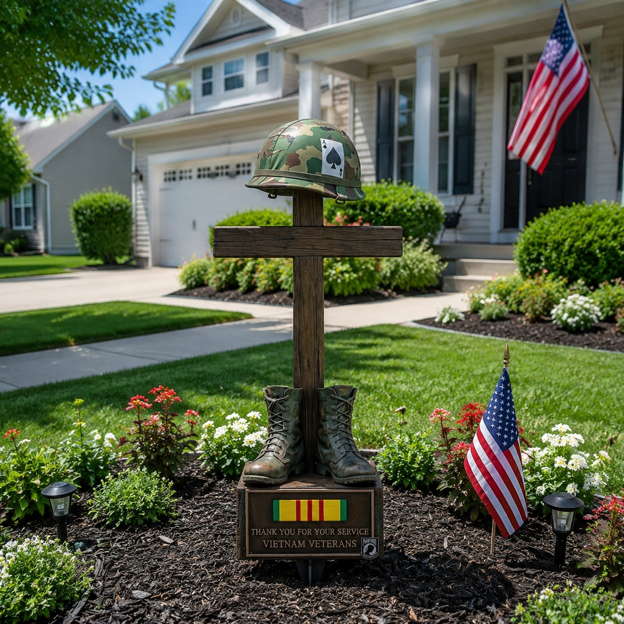 🎖️Vietnam Veteran Tribute Garden Stake