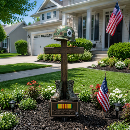 🎖️Vietnam Veteran Tribute Garden Stake