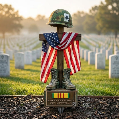 🎖️Vietnam Veteran Tribute Garden Stake