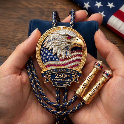🎁Last Day 49% OFF - 🦅 USA 250th Anniversary Eagle Bolo Tie