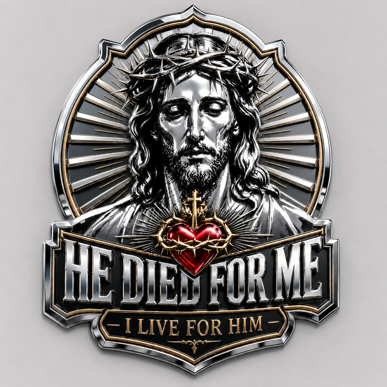 🔥Last Day 49% OFF🔥 -He Died For Me Emblem