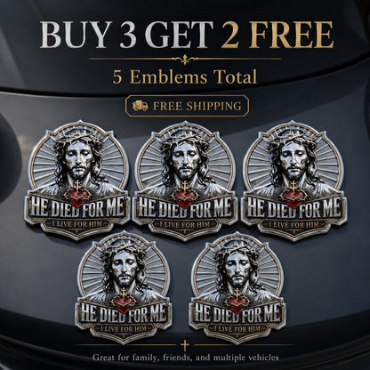 🔥Last Day 49% OFF🔥 -He Died For Me Emblem