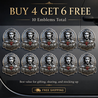 🔥Last Day 49% OFF🔥 -He Died For Me Emblem