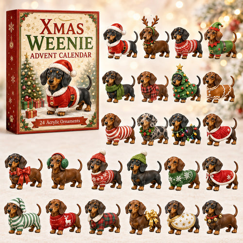 🐶Limited Edition🐕🎄 2026 Christmas Dachshund Advent Calendar