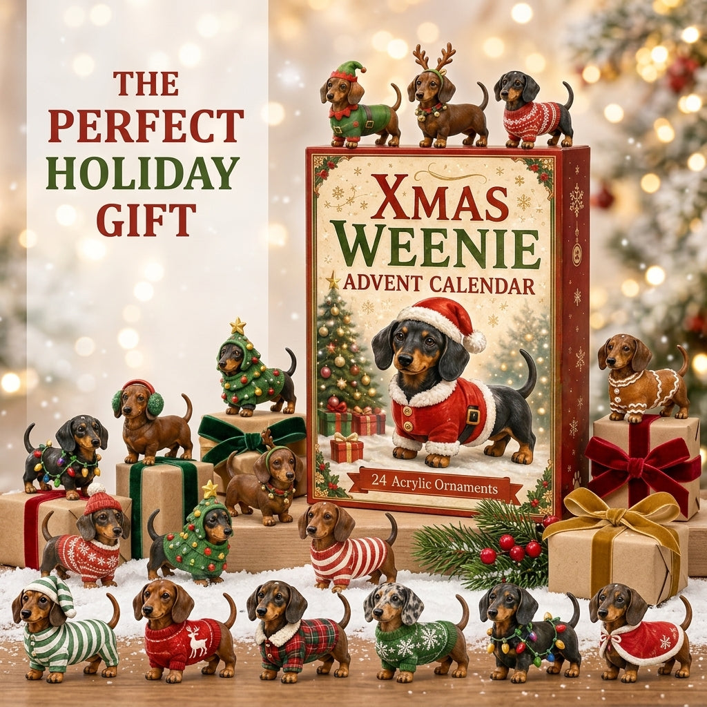 🐶Limited Edition🐕🎄 2026 Christmas Dachshund Advent Calendar