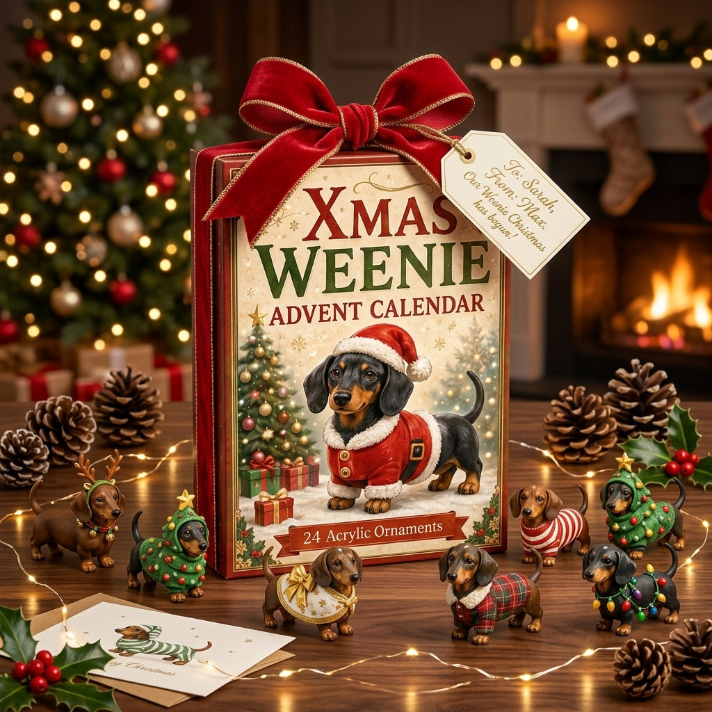 🐶Limited Edition🐕🎄 2026 Christmas Dachshund Advent Calendar