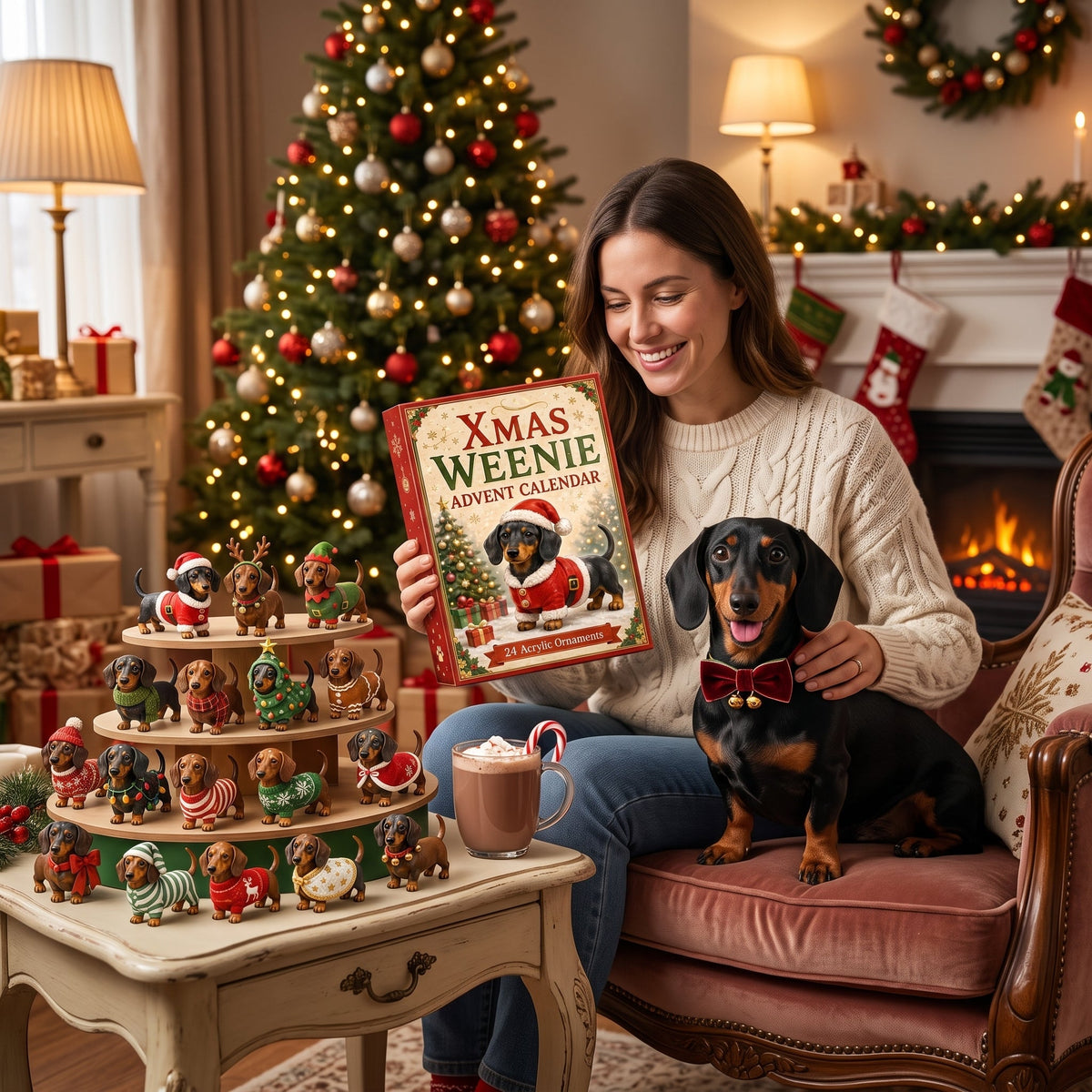 🐶Limited Edition🐕🎄 2026 Christmas Dachshund Advent Calendar