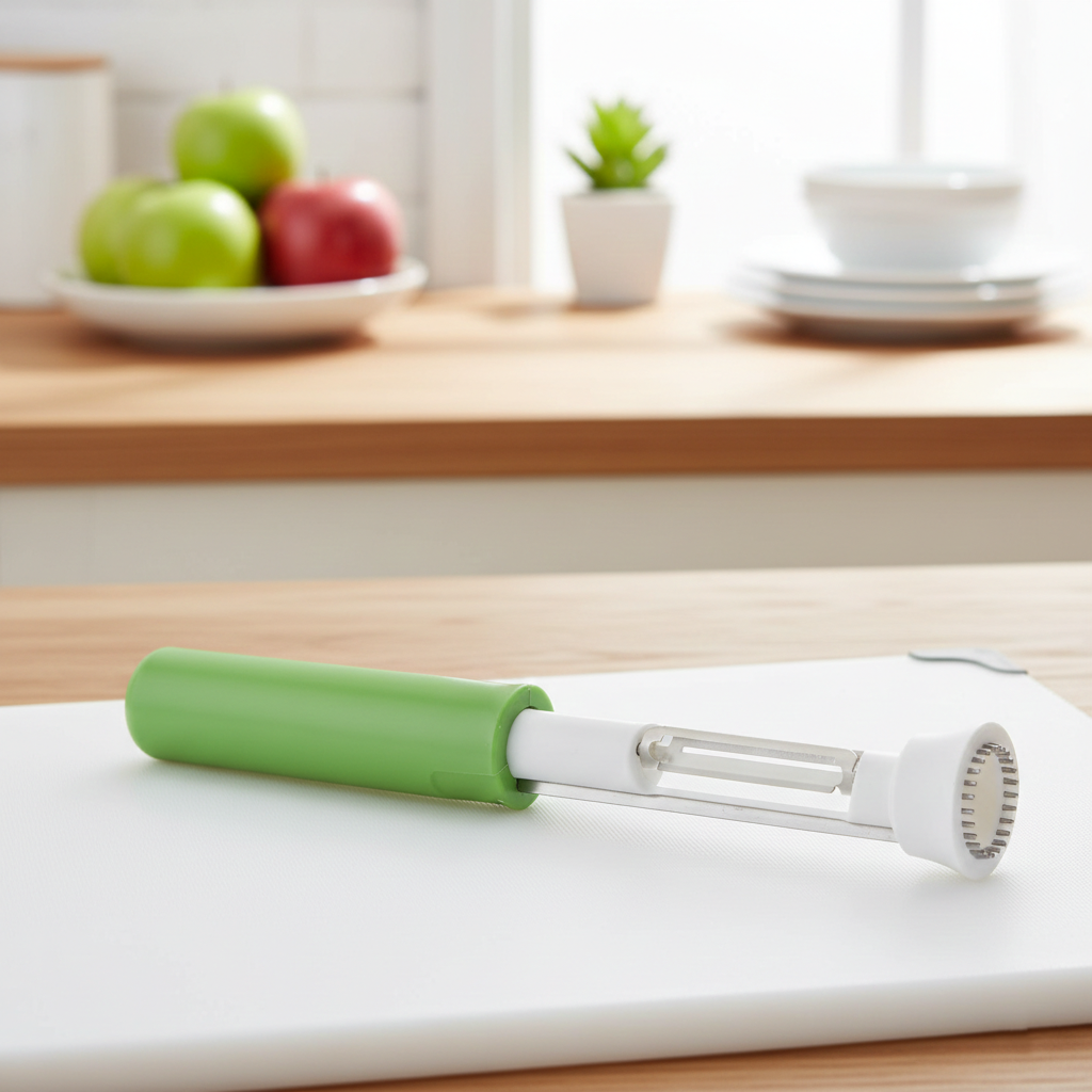🍎2-in-1 Apple Corer and Peeler - Stainless Steel Fruit Corer