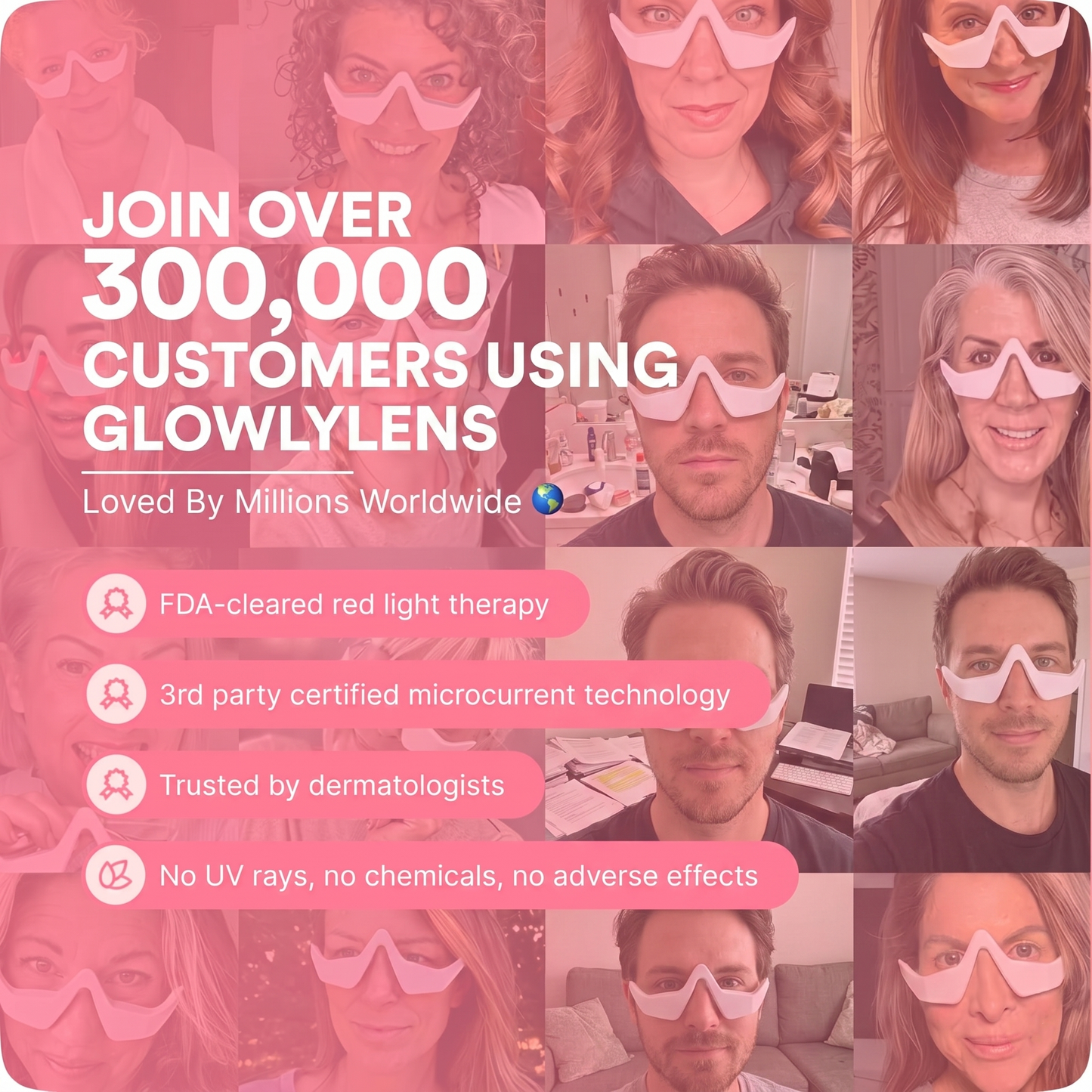 🔥Free Shipping🔥-Redlight + Microcurrent Glasses