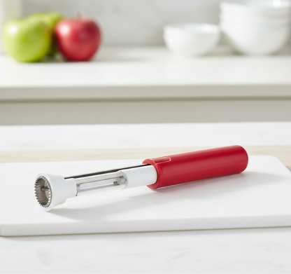 🍎2-in-1 Apple Corer and Peeler - Stainless Steel Fruit Corer