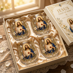 🙏✝️ 2026 Limited Edition “Morning Prayer” Glass Tea Cup ☀️☕ – Faith & Serenity Collection