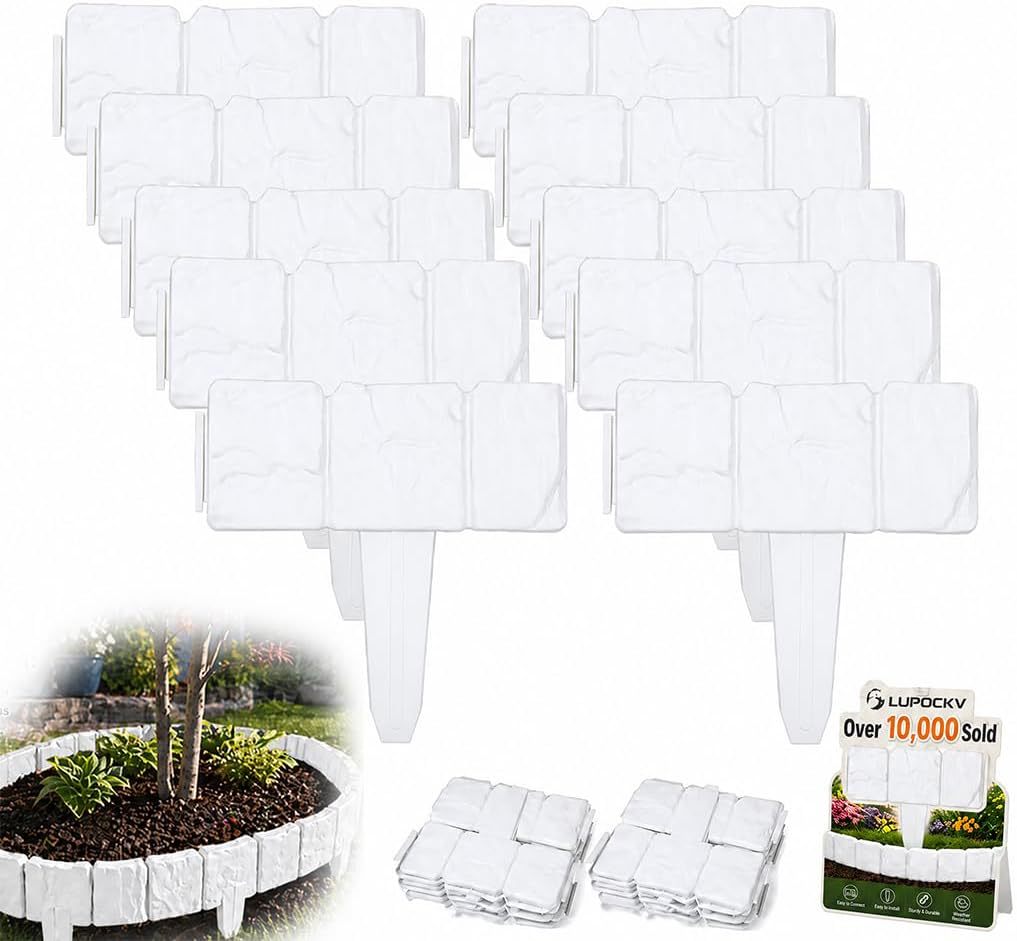 🏡2026 HOT SALE🥳💞50K+ SOLD!🌿✨ 50% OFF! Faux Stone Garden Edging Border! ♻️