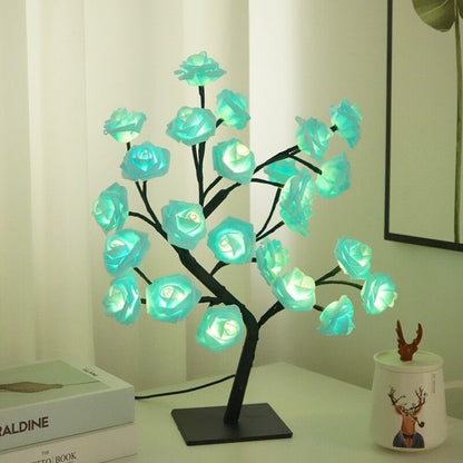 🌹 A Light That Makes Everything Feel Softer – USB Rose Lamp with Bendable Branches
