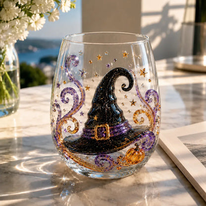 🎃 3D Halloween Artisan Glassware Collection | For Magical Halloween Sips, Eye-Catching 3D Details, Luminous Festive Party Moments & Cozy Fall Home Bar Glow