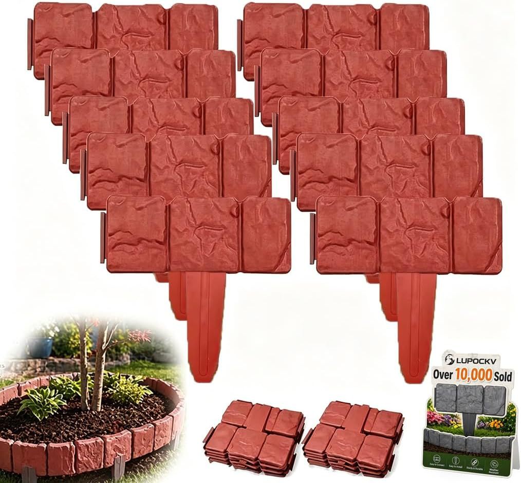🏡2026 HOT SALE🥳💞50K+ SOLD!🌿✨ 50% OFF! Faux Stone Garden Edging Border! ♻️