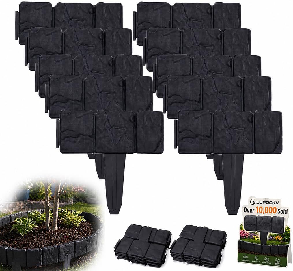 🏡2026 HOT SALE🥳💞50K+ SOLD!🌿✨ 50% OFF! Faux Stone Garden Edging Border! ♻️
