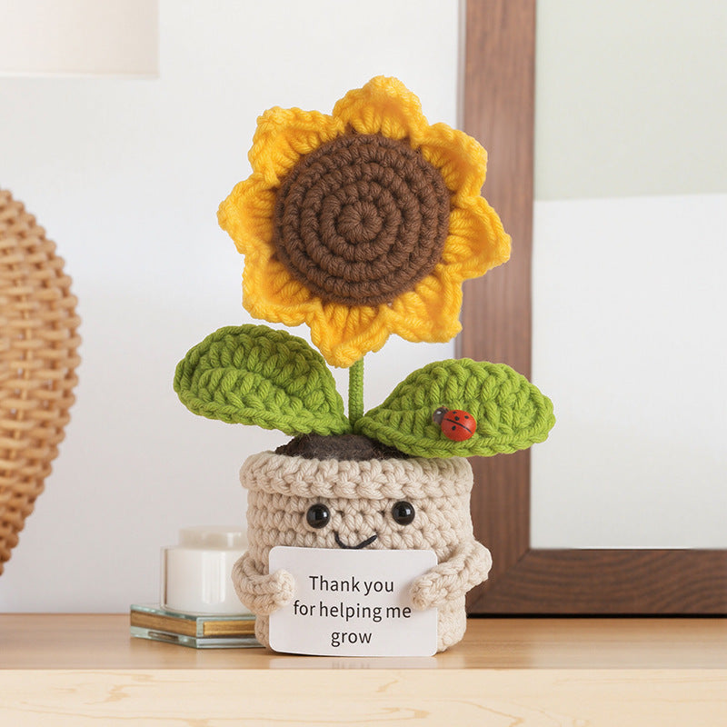 🔥50% OFF🔥 Handmade Crochet Flower Doll – A Little Bloom of Comfort & Cheer