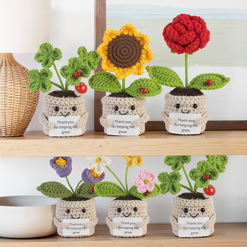 🔥50% OFF🔥 Handmade Crochet Flower Doll – A Little Bloom of Comfort & Cheer
