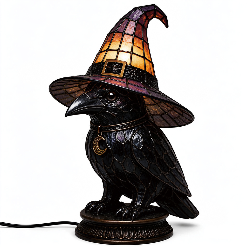 🎁Last Day 50% OFF -🔥💝Magical Black Cat Witch Lamp