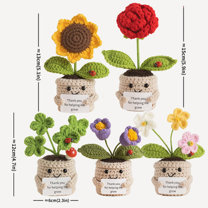 🔥50% OFF🔥 Handmade Crochet Flower Doll – A Little Bloom of Comfort & Cheer