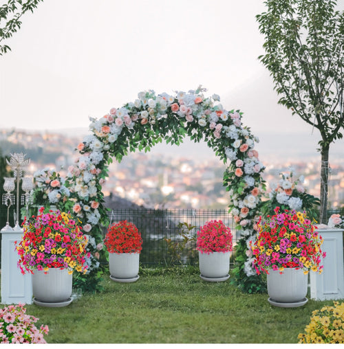 🌸 Forever in Bloom – Artificial Flower Stakes for Every Season