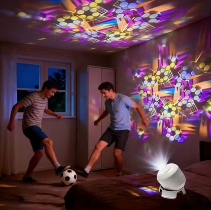 ✨ Rotating LED Projector with Dynamic Lighting Effect – Over 50,000 Sold! 🌀💞 Transform Your Space with Colorful Lights!