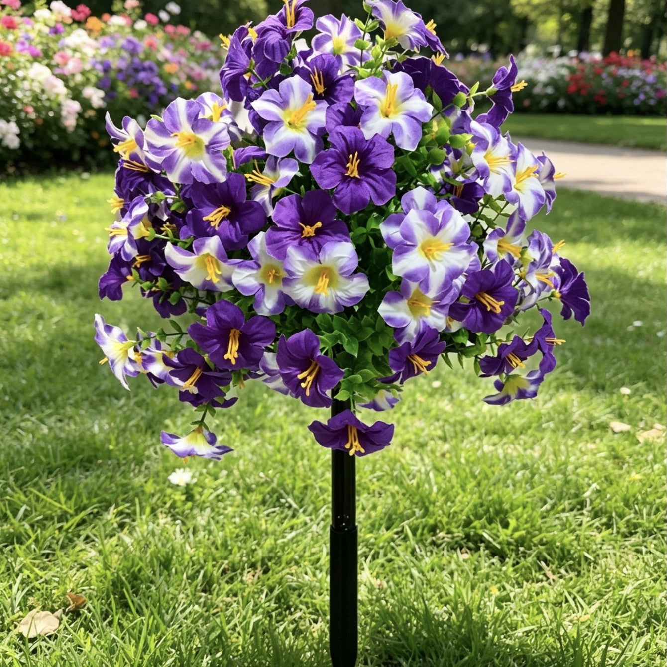🌸 Forever in Bloom – Artificial Flower Stakes for Every Season