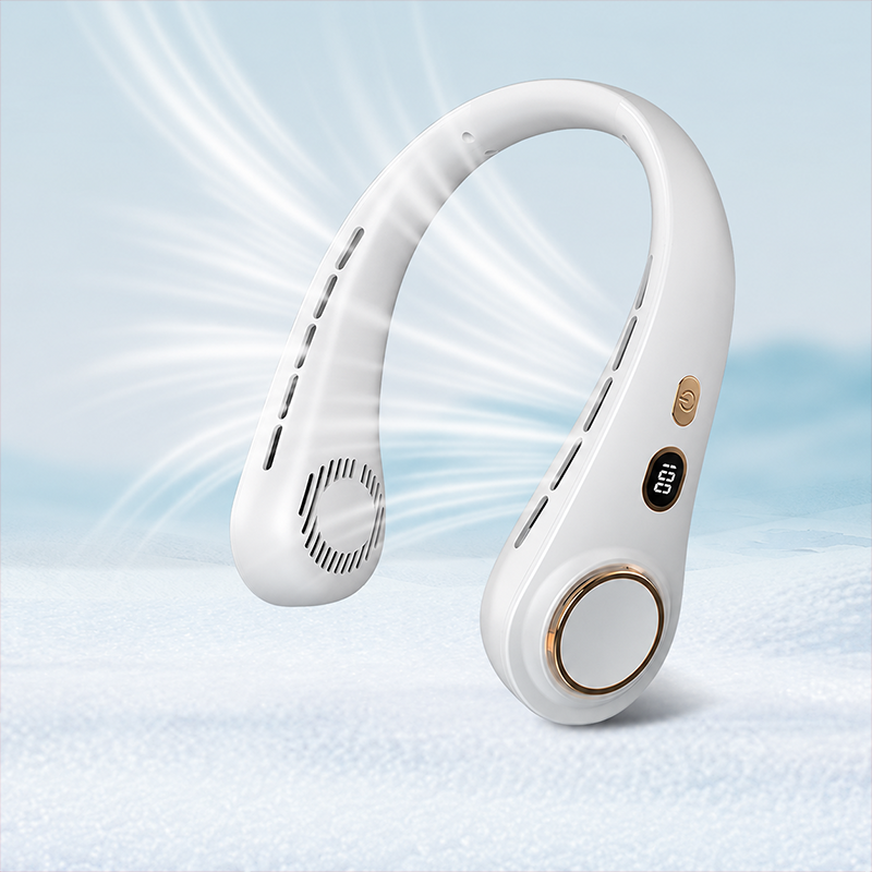 🔥Summer Sale 50% OFF🎧 Wearable Neck Fan – Looks Like Headphones, Feels Like AC