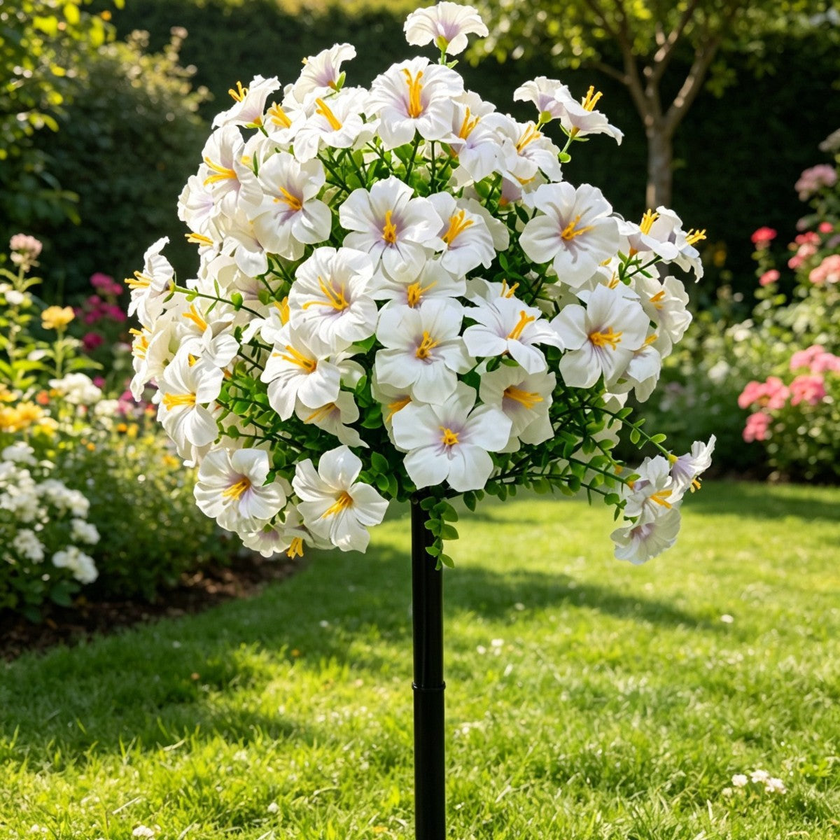 🌸 Forever in Bloom – Artificial Flower Stakes for Every Season