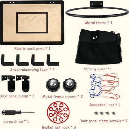 🏀Dual-function fun hanging laundry basket🧺