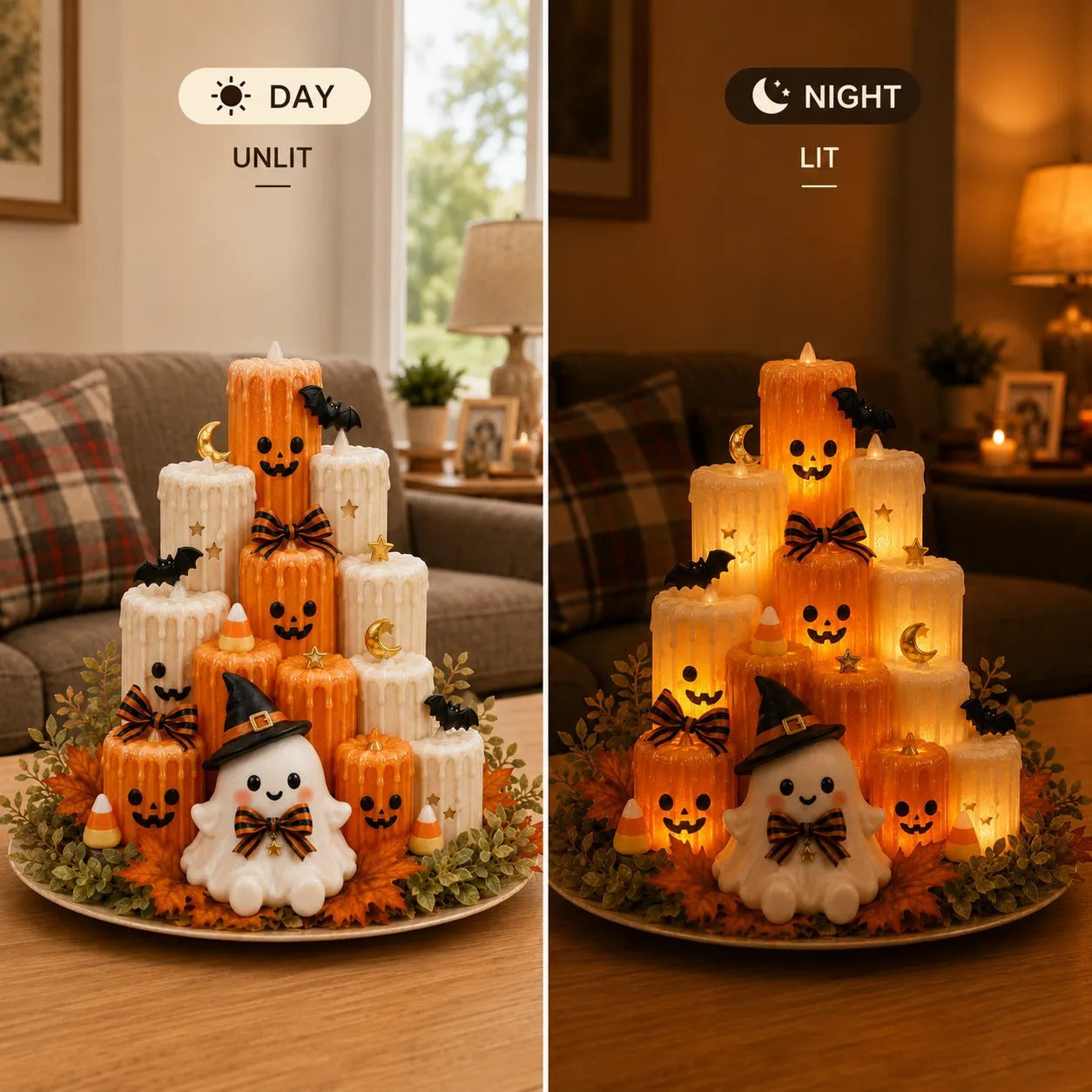 🎃🕯️Pumpkin Electronic Candle Light