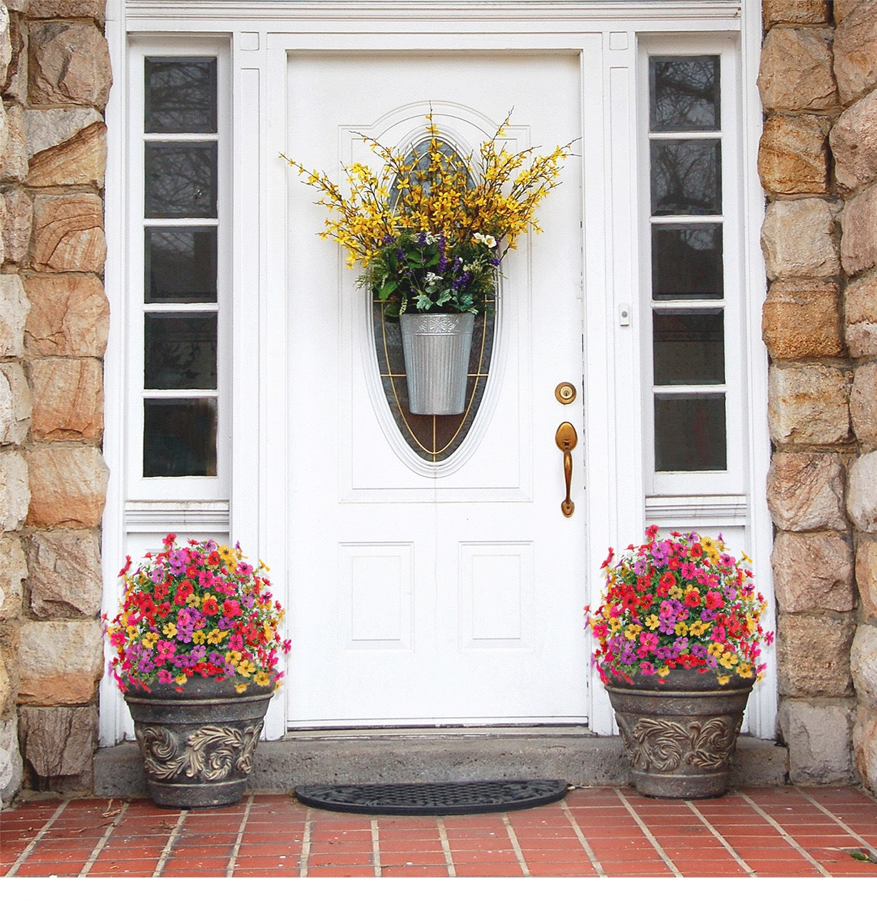 🌸 Forever in Bloom – Artificial Flower Stakes for Every Season