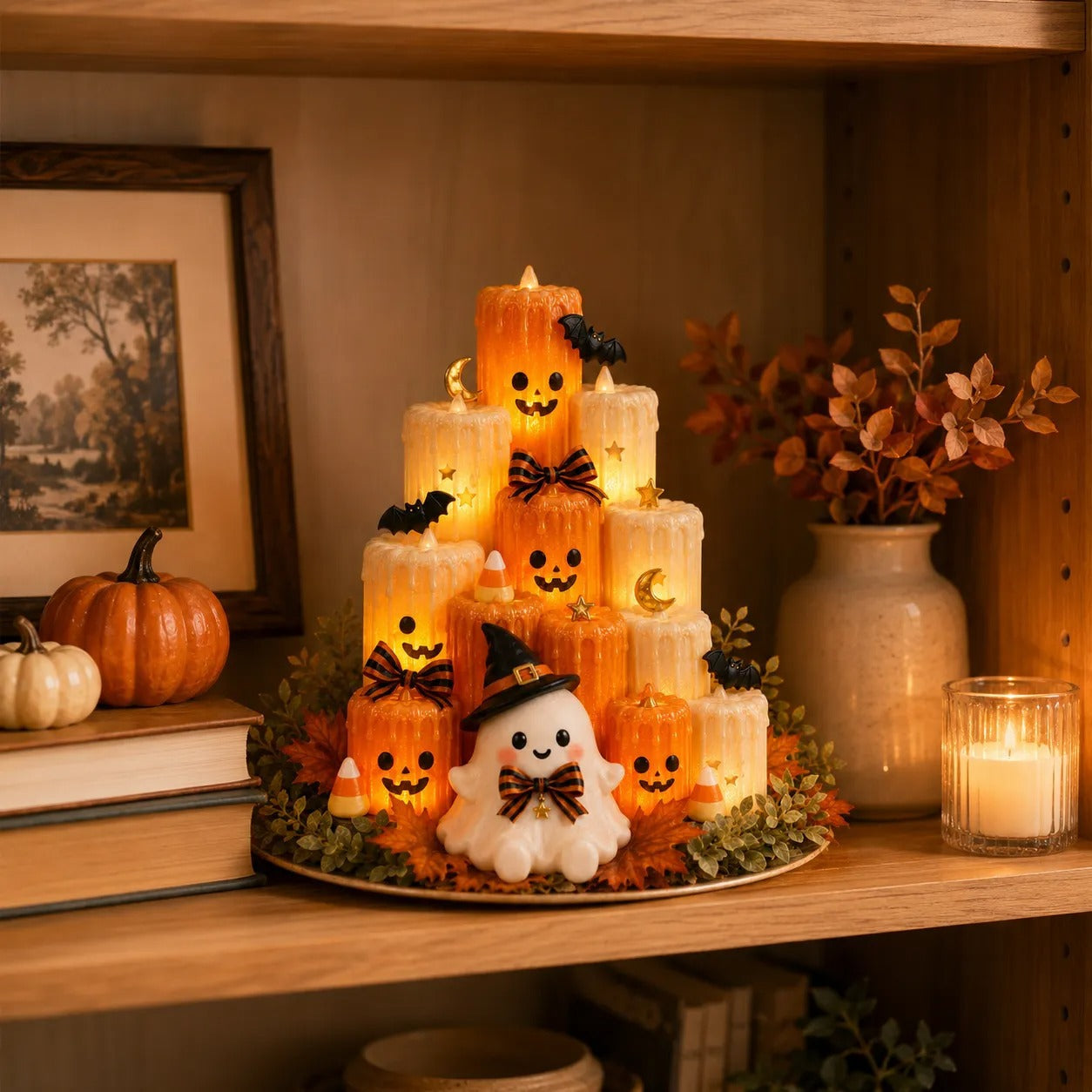 🎃🕯️Pumpkin Electronic Candle Light