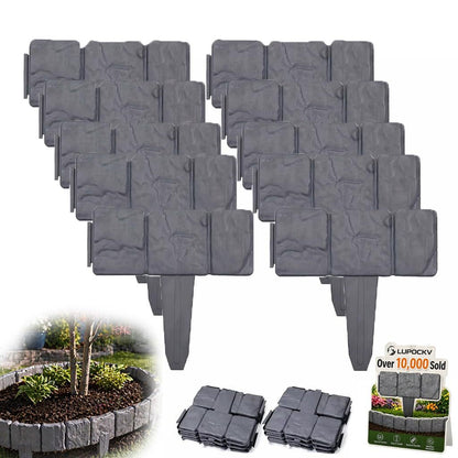 🏡2026 HOT SALE🥳💞50K+ SOLD!🌿✨ 50% OFF! Faux Stone Garden Edging Border! ♻️